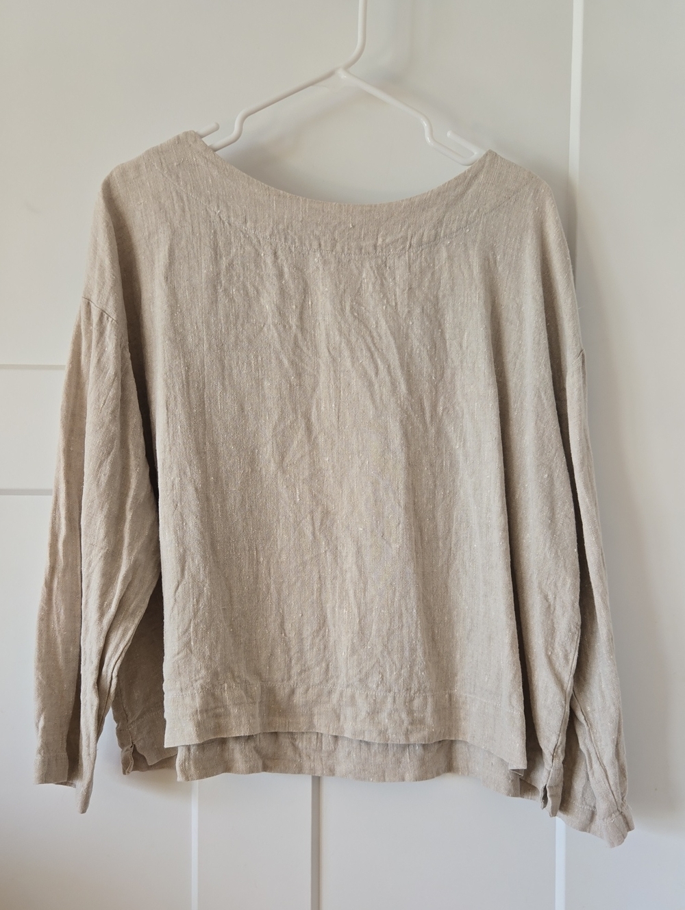 Bryn Walker Oversized Linen Top - Picture 1 of 4